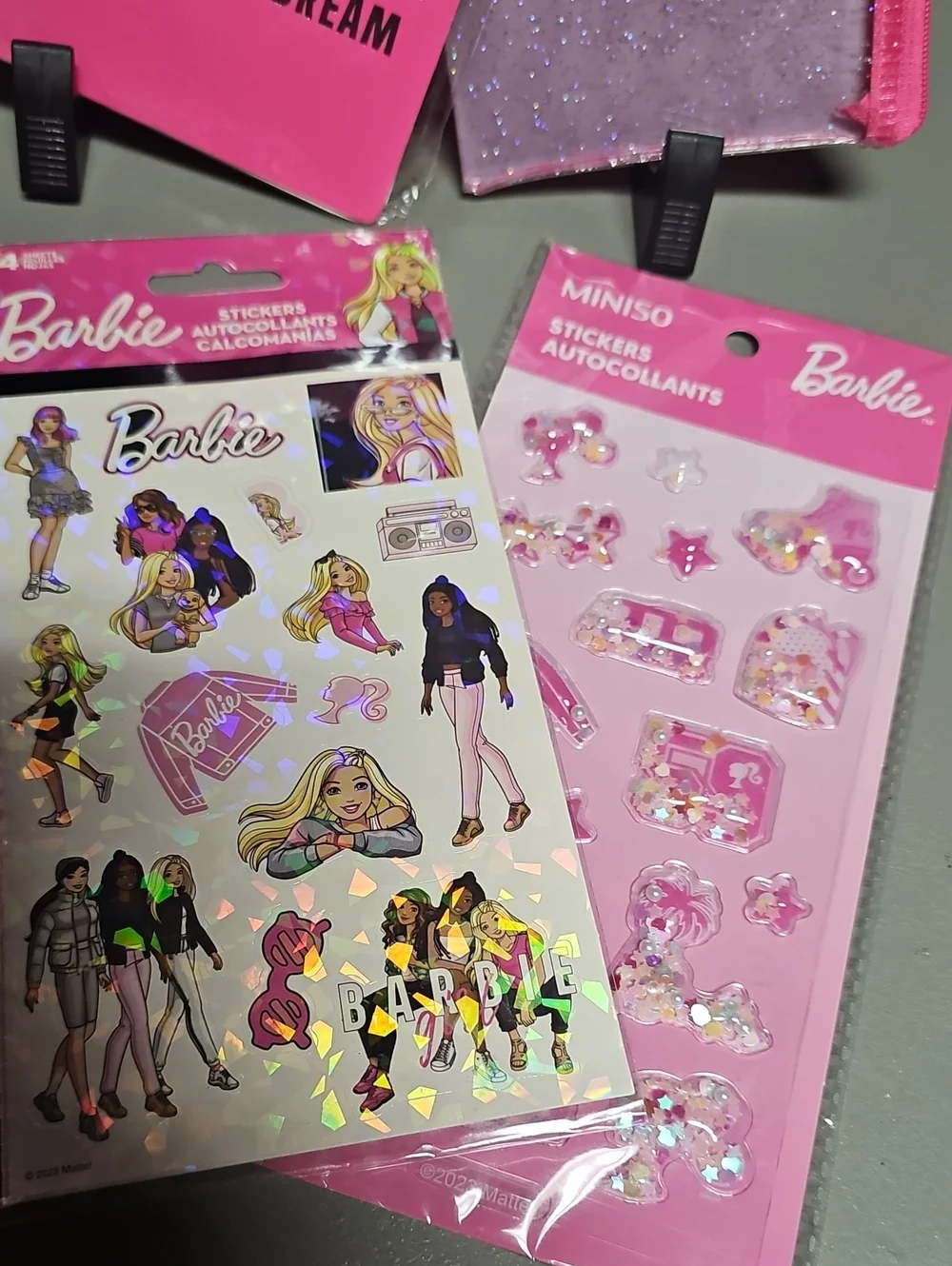 Barbie Back-to-School Stationary Bundle Set Pink Living The Dream NWT